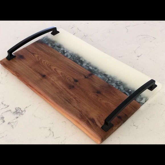Handmade Rustic Serving Tray (Farmhouse)